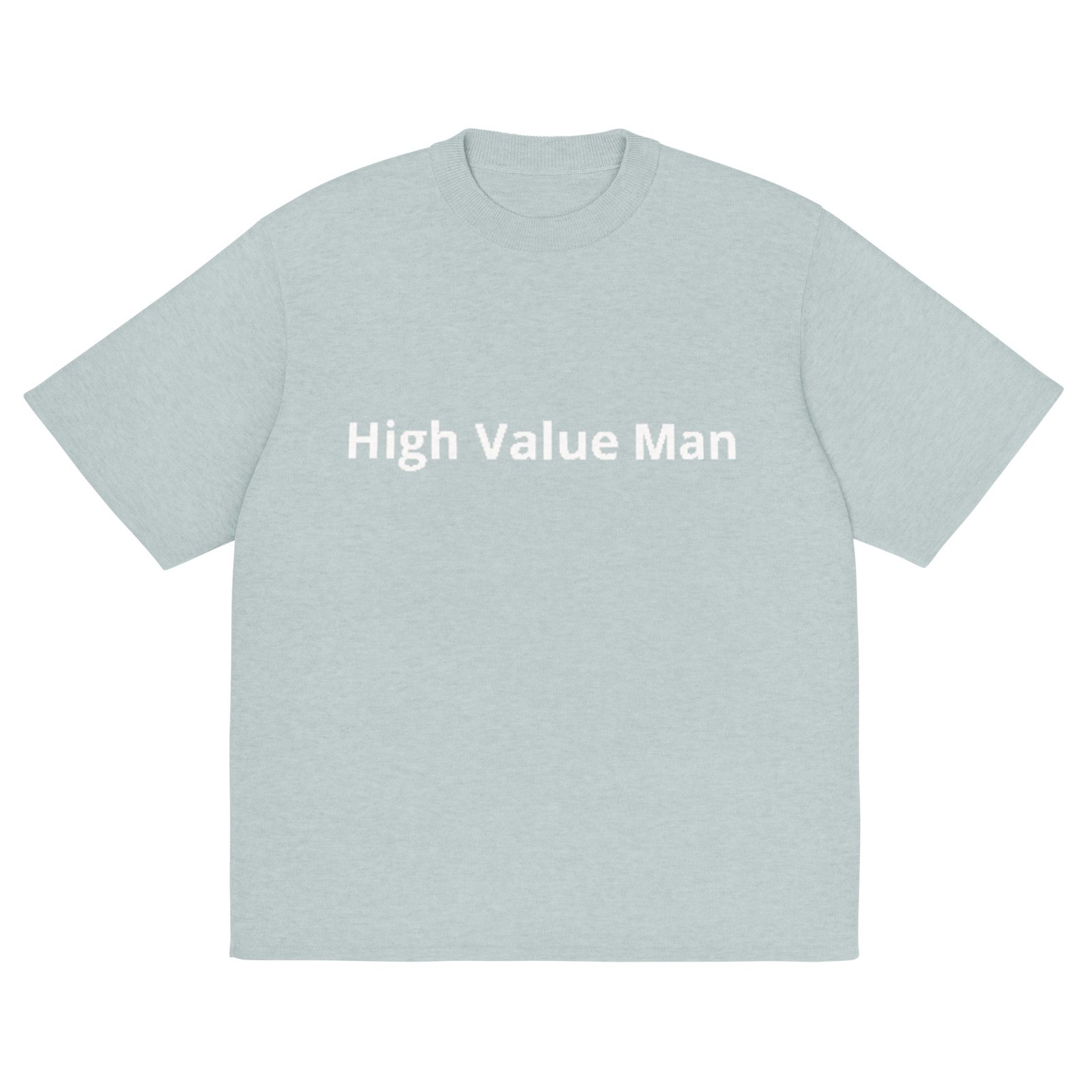 High Value Man (HVM) nitted classic tee