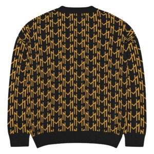 High Value Man (HVM) Relaxed fit knitted crew neck sweater.