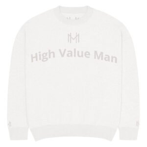 High Value Man (HVM) Relaxed fit knitted crew neck sweater