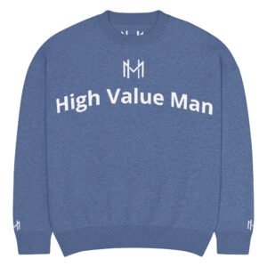 High Value Man (HVM) Relaxed fit knitted crew neck sweater