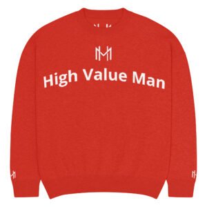 High Value Man (HVM) Relaxed fit knitted crew neck sweater