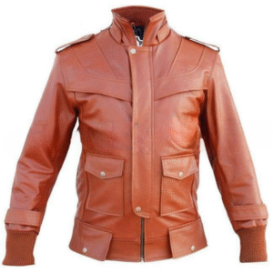 High Value Man (HVM) Maroon Red Leather Jacket 100% genuine leather - 5XL
