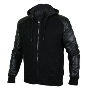 High Value Man (HVM) Men Black Hooded Jacket - XS