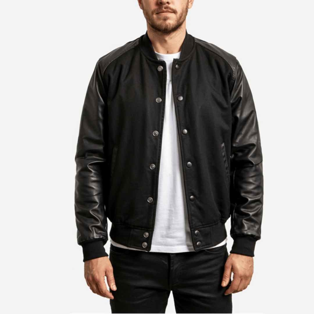 High Value Man (HVM) Axel Varsity Bomber Jacket