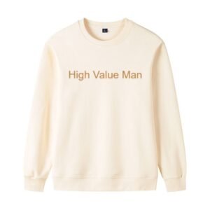 High Value Man (HVM) Sweat Shirt - Apricot, XL