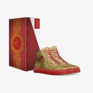 High Value Man (HVM) Bear Market Hoopers Shoe - Gold Red