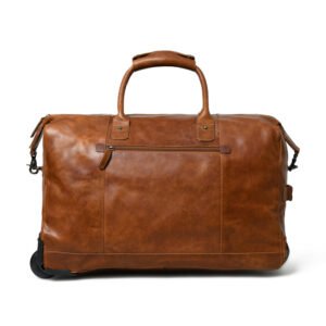 High Value Man (HVM) Harbor Leather Trolly Carry-On