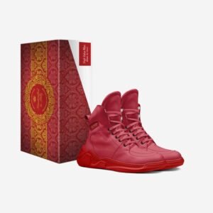High Value Man (HVM) Royale shoes - Red, 7.5
