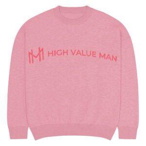 High Value Man (HVM)r relaxed fit knitted crew neck sweater